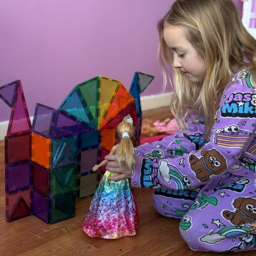 Stimulerer kreativitet, fantasi og finmotorik