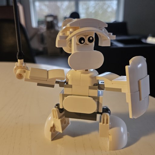 3-i-1 LEGO: Fra astronaut til rumhund og rumskib