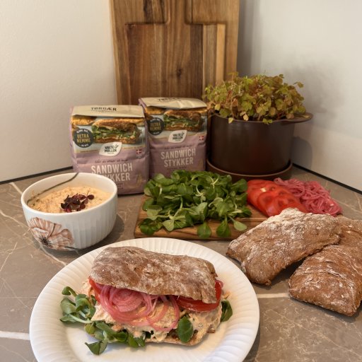 Nem hjemmebag til hele familien med Valsemøllens Sandwichstykker