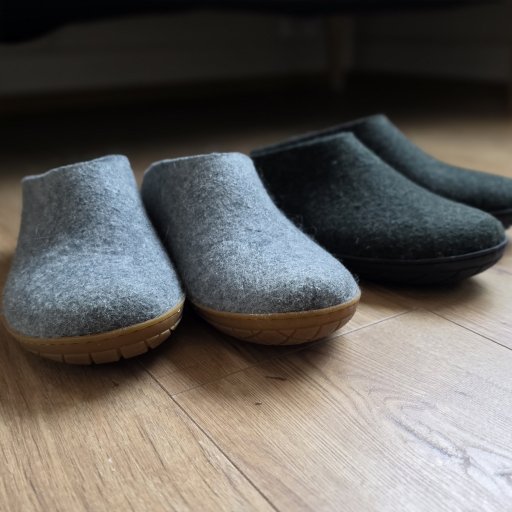 Perfekte tøfler til både afslapning hjemme og små ture udenfor