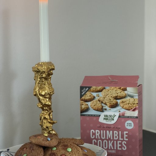 Friskbagte cookies på få minutter med Valsemøllen