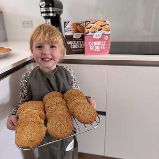 Chocolate Chip & Crumble Cookies skaber hygge for hele familien