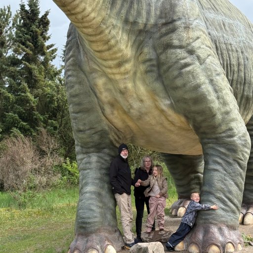 En dag fyldt med familiehygge, dyr og dinosaurer