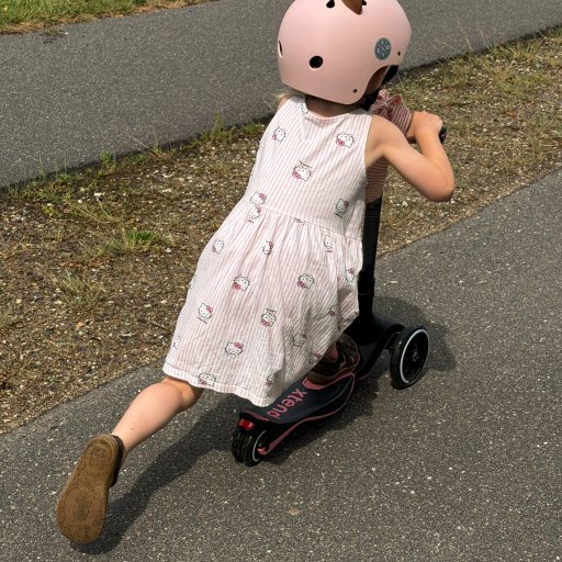 Et robust og alsidigt køretøj, der kombinerer leg, transport og bevægelse i ét produkt