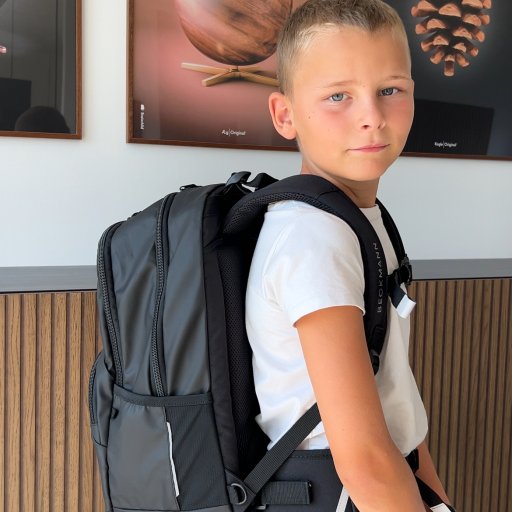 Beckmann Sport Junior kombinerer et mere modent design med god plads til hele skoledagen