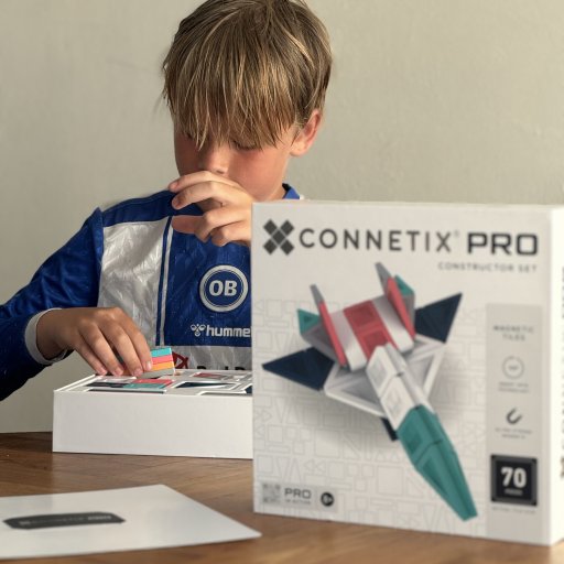 Connetix Pro Constructor inviterer til fordybelse, problemløsning og timevis af byggeleg