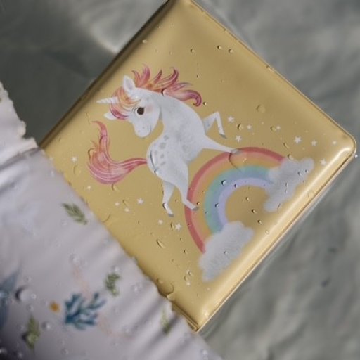 Unicorn Shores gør badetiden hyggeligere med illustrationer, der kommer til live i vandet