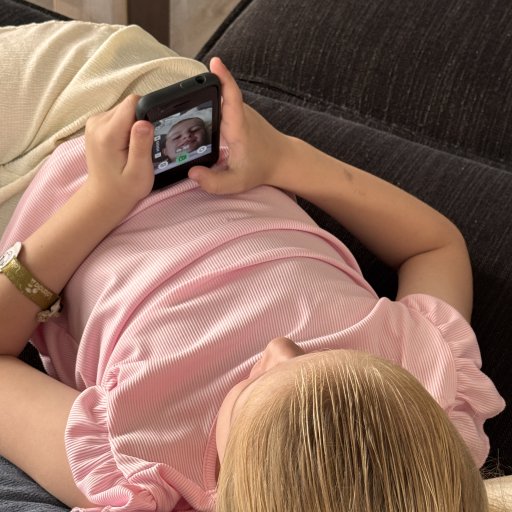 Barnets første telefon