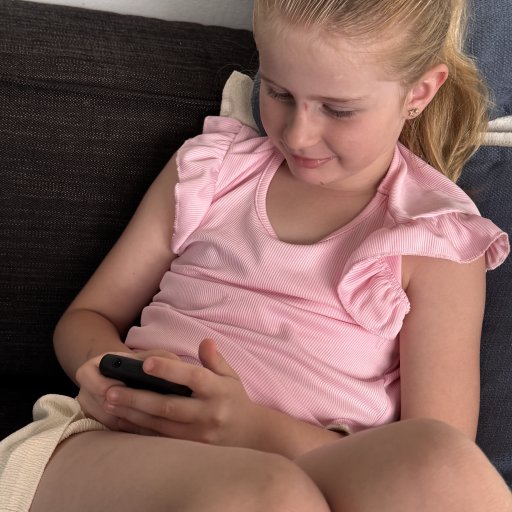 Barnets første telefon