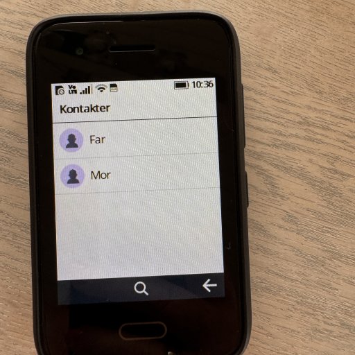 Barnets første telefon